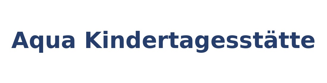 Aqua Kindertagesstätte Logo