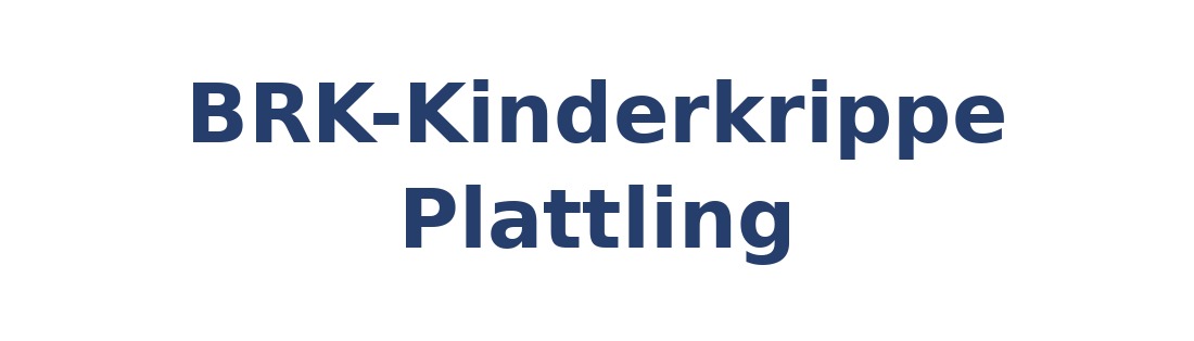 BRK-Kinderkrippe Plattling Logo