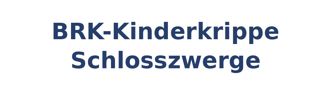 BRK-Kinderkrippe Schlosszwerge Logo