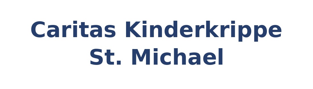 Caritas Kinderkrippe St. Michael Logo