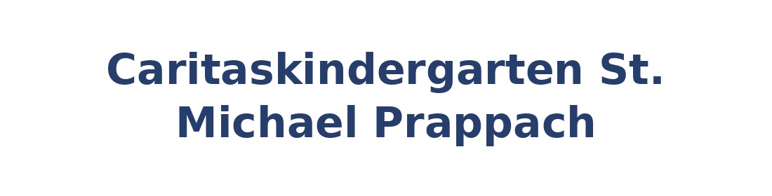 Caritaskindergarten St. Michael Prappach Logo