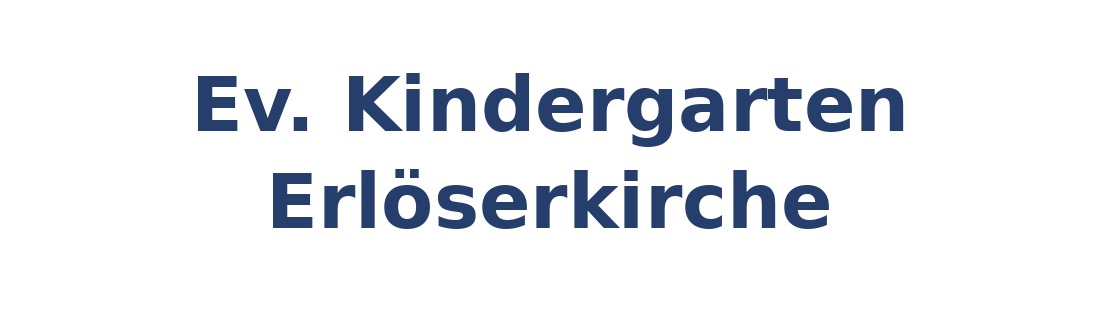 Ev. Kindergarten Erlöserkirche Logo