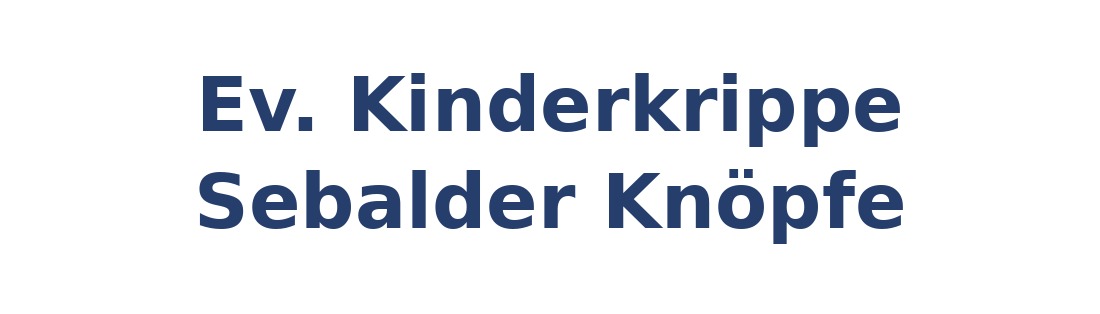 Ev. Kinderkrippe Sebalder Knöpfe Logo
