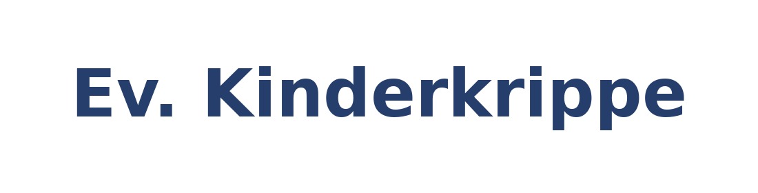 Ev. Kinderkrippe Logo