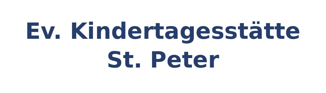 Ev. Kindertagesstätte St. Peter Logo