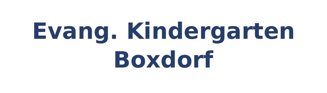 Evang. Kindergarten Boxdorf Logo