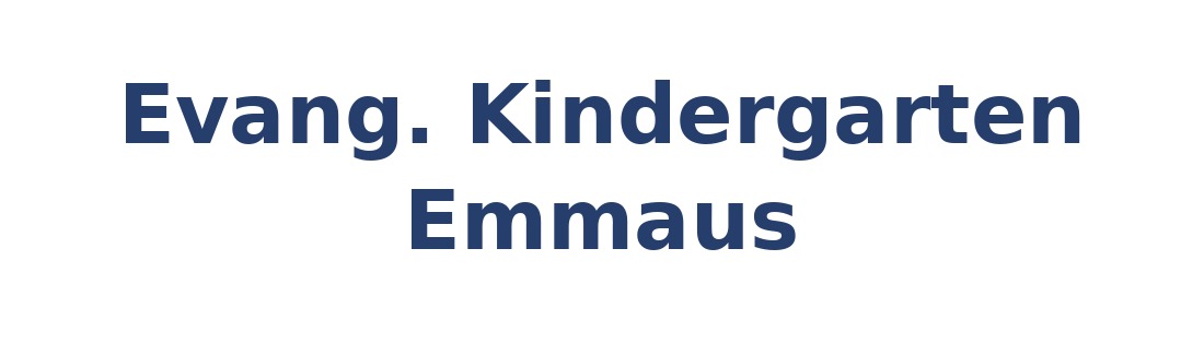 Evang. Kindergarten Emmaus Logo