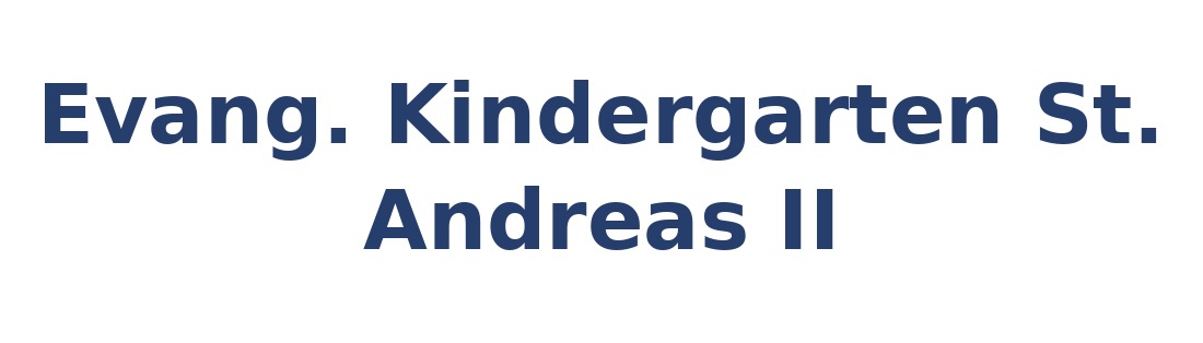 Evang. Kindergarten St. Andreas II Logo