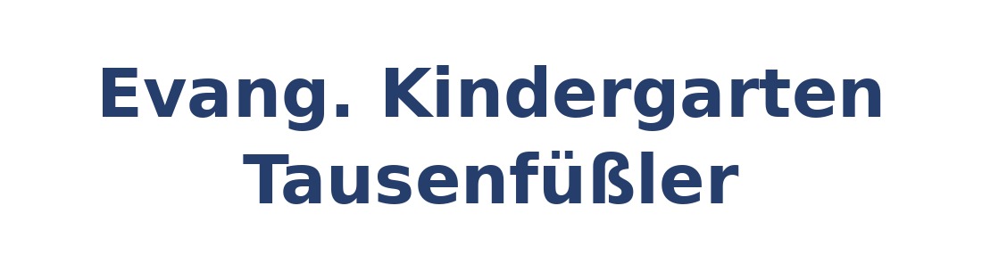 Evang. Kindergarten Tausenfüßler Logo