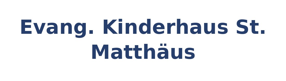Evang. Kinderhaus St. Matthäus Logo