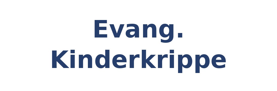 Evang. Kinderkrippe Logo