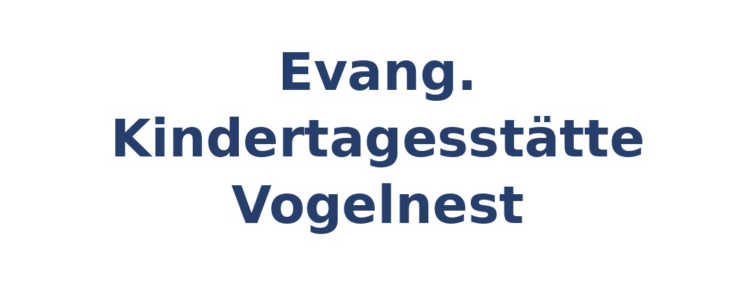Evang. Kindertagesstätte Vogelnest Logo