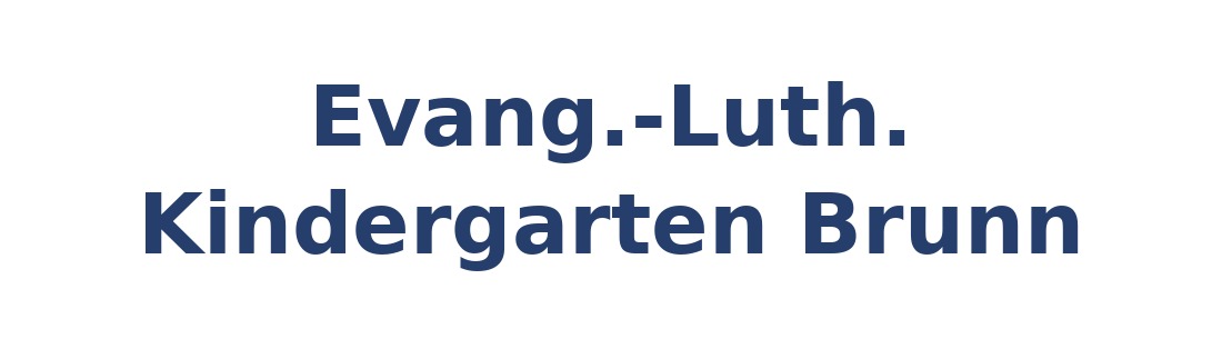 Evang.-Luth. Kindergarten Brunn Logo