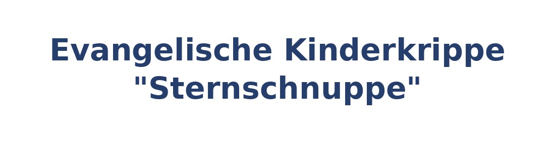 Evangelische Kinderkrippe