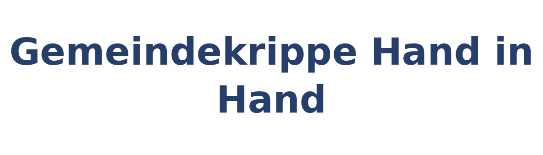 Gemeindekrippe Hand in Hand