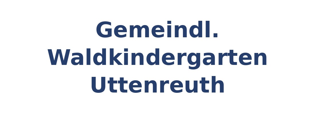 Gemeindl. Waldkindergarten Uttenreuth Logo