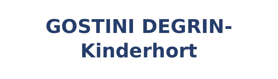 GOSTINI DEGRIN-Kinderhort Logo