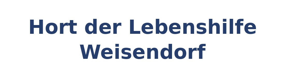Hort der Lebenshilfe Weisendorf Logo