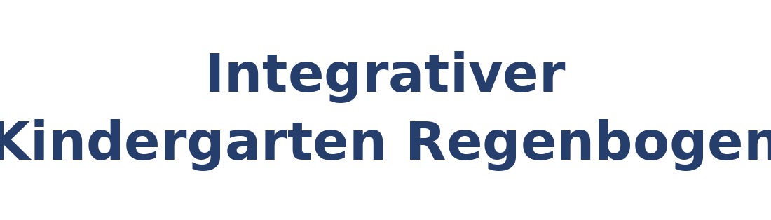 Integrativer Kindergarten Regenbogen Logo