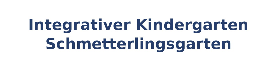 Integrativer Kindergarten Schmetterlingsgarten Logo
