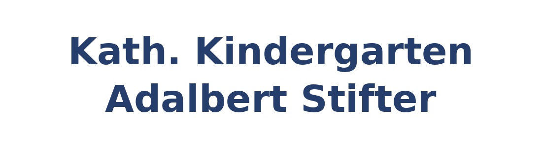 Kath. Kindergarten Adalbert Stifter Logo