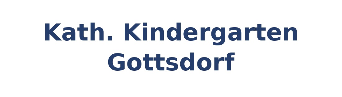 Kath. Kindergarten Gottsdorf Logo