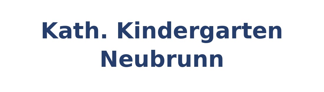 Kath. Kindergarten Neubrunn Logo