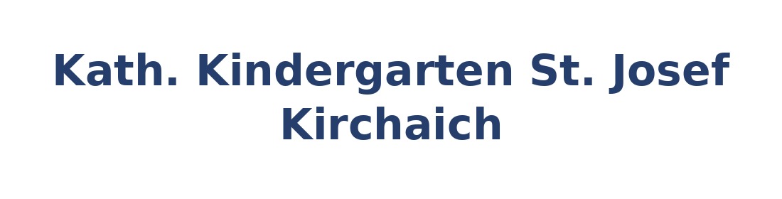 Kath. Kindergarten St. Josef Kirchaich Logo