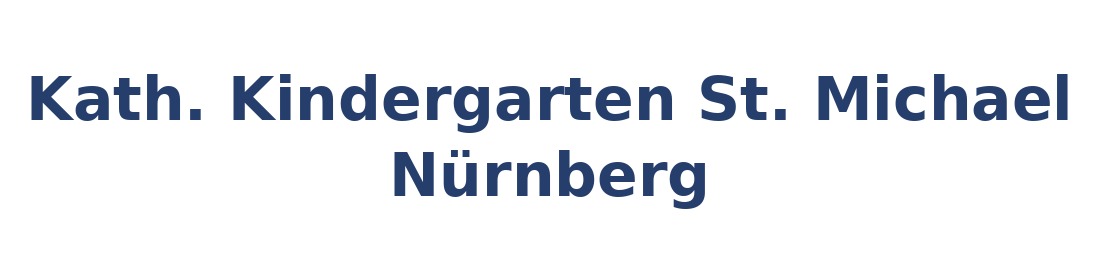 Kath. Kindergarten St. Michael Nürnberg Logo
