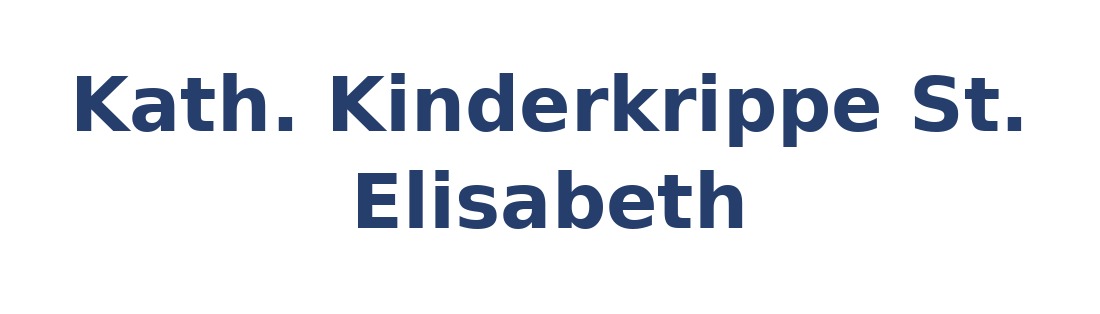 Kath. Kinderkrippe St. Elisabeth Logo