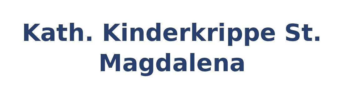 Kath. Kinderkrippe St. Magdalena Logo