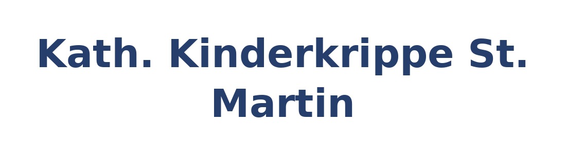 Kath. Kinderkrippe St. Martin