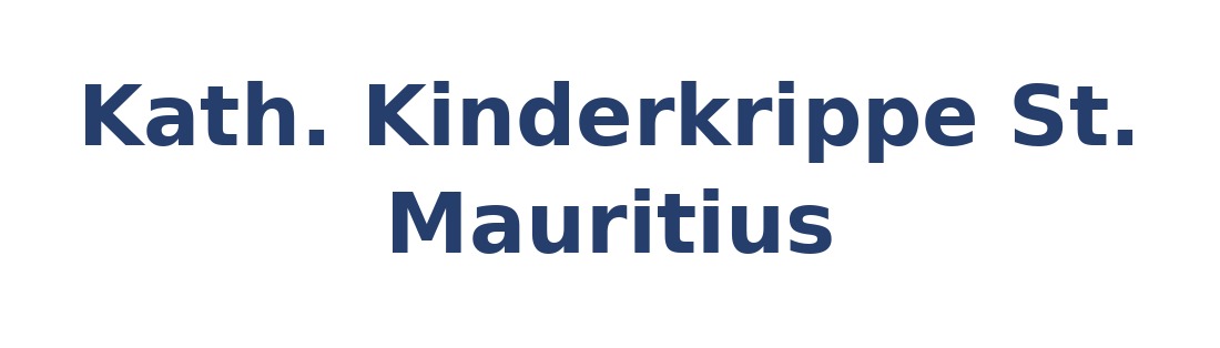 Kath. Kinderkrippe St. Mauritius Logo
