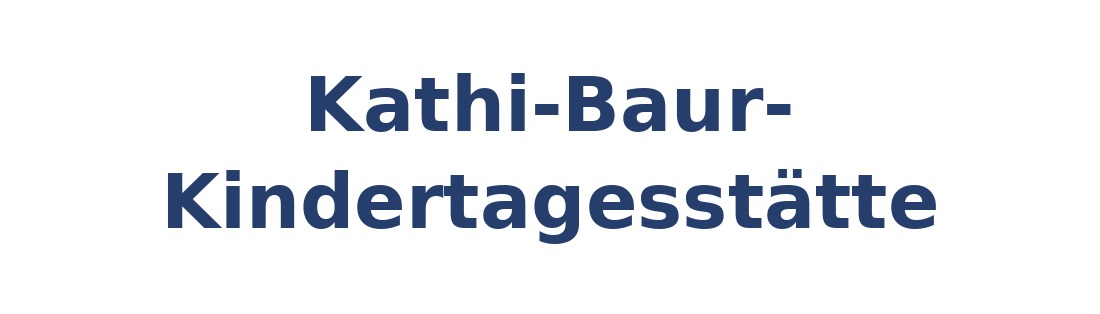 Kathi-Baur-Kindertagesstätte Logo