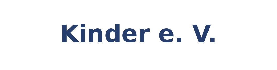 Kinder e. V. Logo