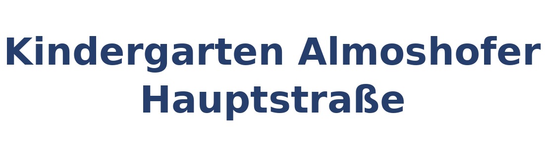 Kindergarten Almoshofer Hauptstraße Logo