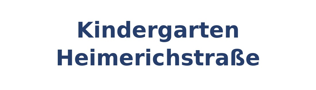 Kindergarten Heimerichstraße Logo