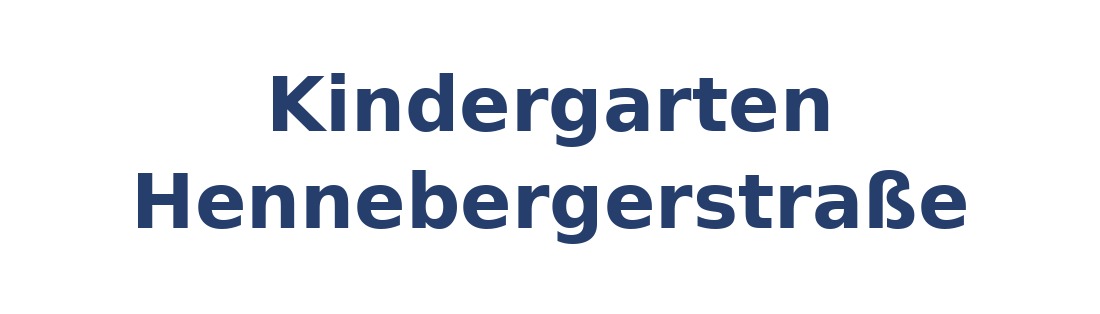 Kindergarten Hennebergerstraße Logo