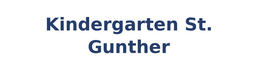 Kindergarten St. Gunther Logo