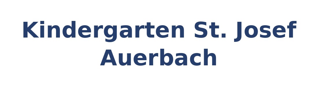 Kindergarten St. Josef Auerbach Logo