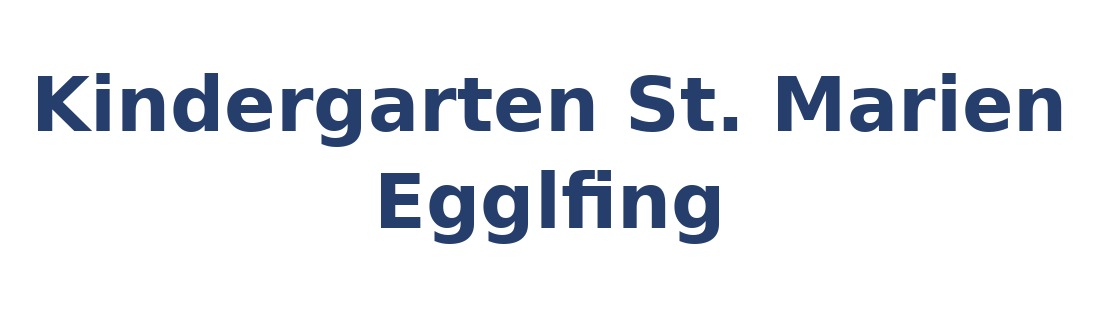 Kindergarten St. Marien Egglfing Logo