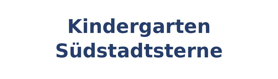 Kindergarten Südstadtsterne Logo