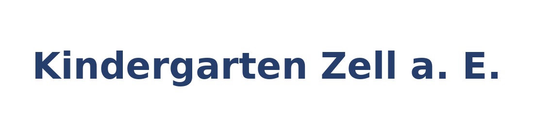 Kindergarten Zell a. E. Logo