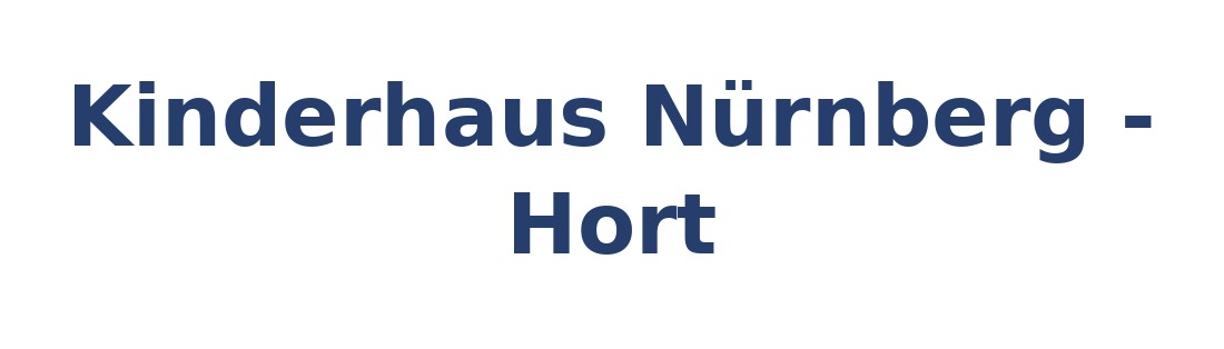 Kinderhaus Nürnberg - Hort Logo