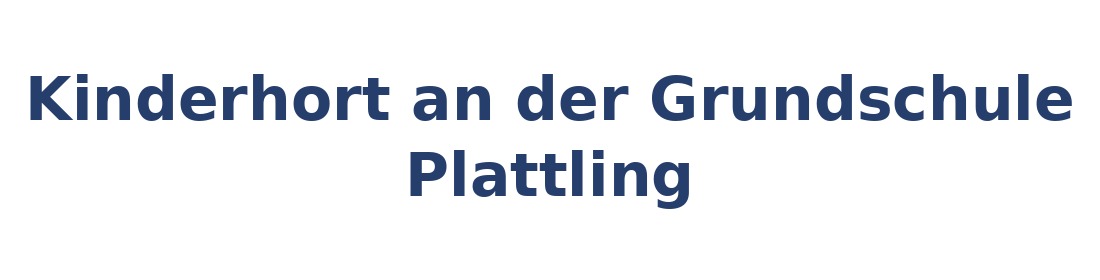 Kinderhort an der Grundschule Plattling Logo