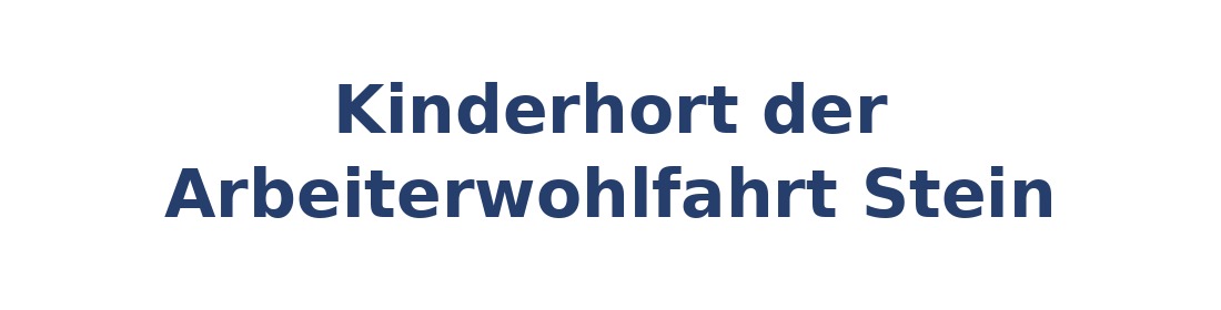 Kinderhort der Arbeiterwohlfahrt Stein Logo