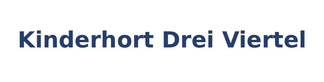Kinderhort Drei Viertel