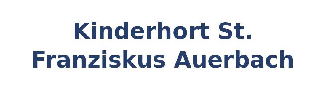 Kinderhort St. Franziskus Auerbach Logo