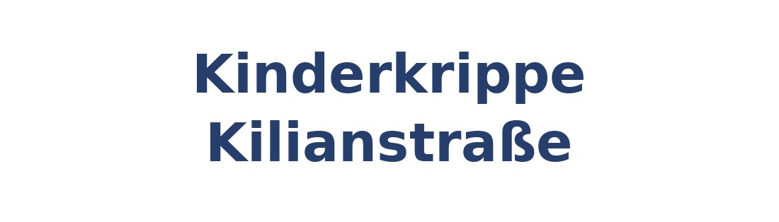Kinderkrippe Kilianstraße Logo