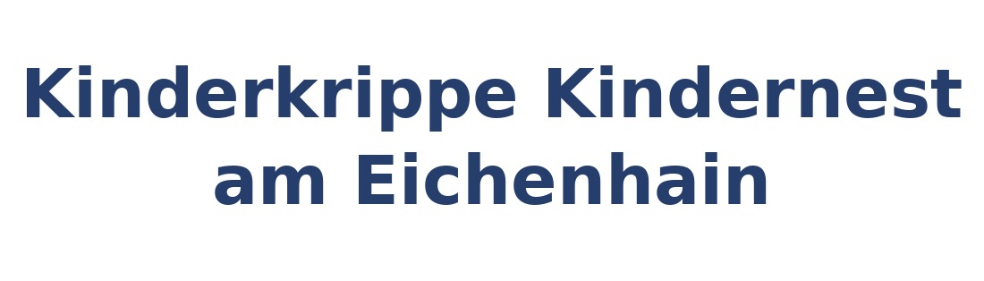Kinderkrippe Kindernest am Eichenhain Logo